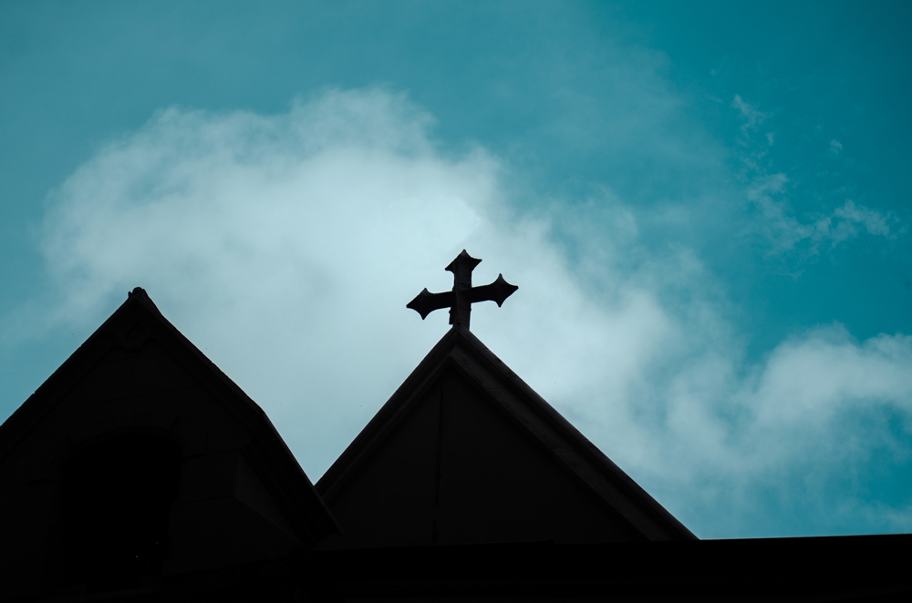 Congregation gathered in worship at St. Michael and All Angels