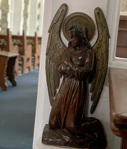 Architectural detail at the Lady Chapel