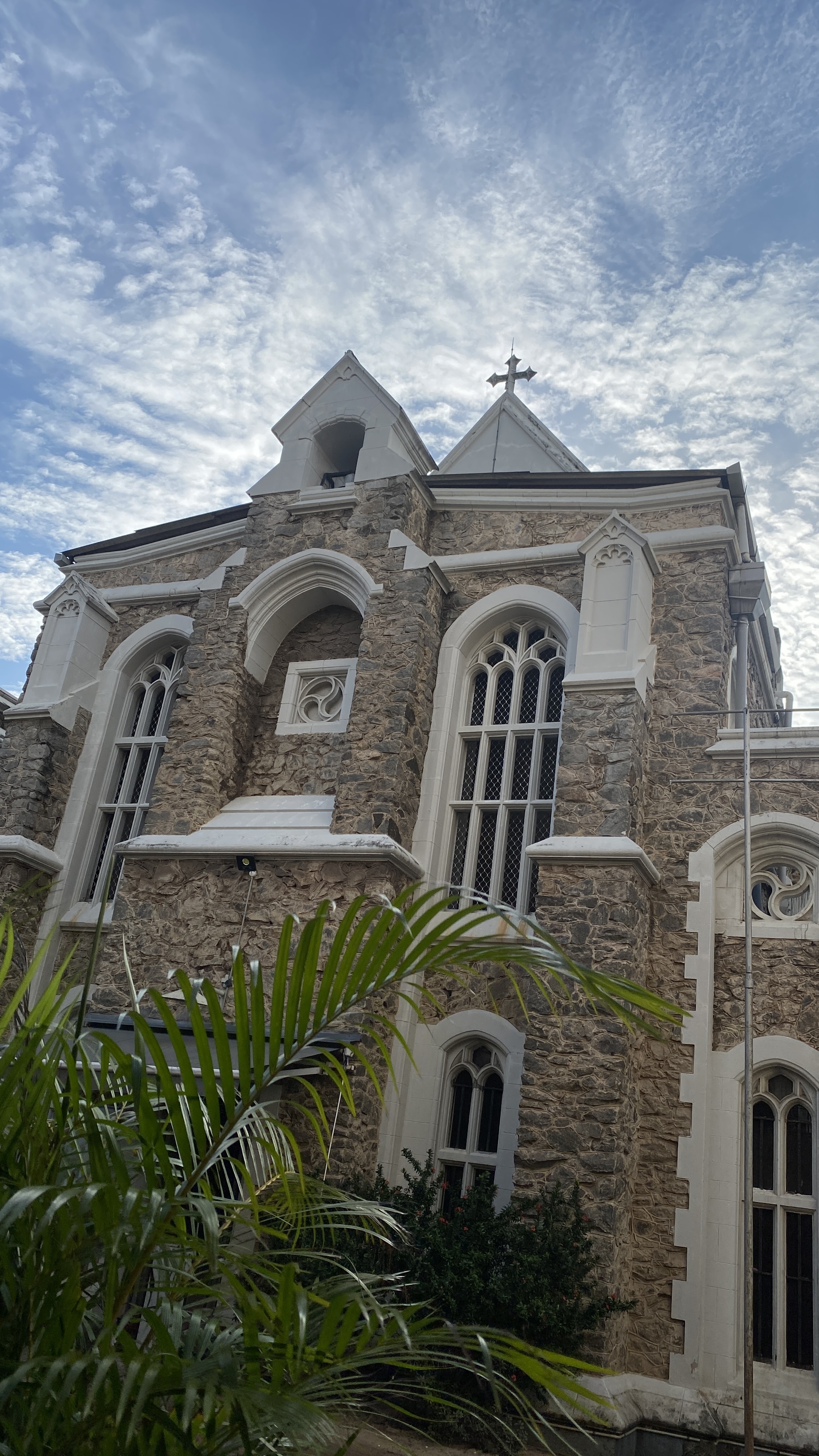 Inside St. Michael and All Angels during worship