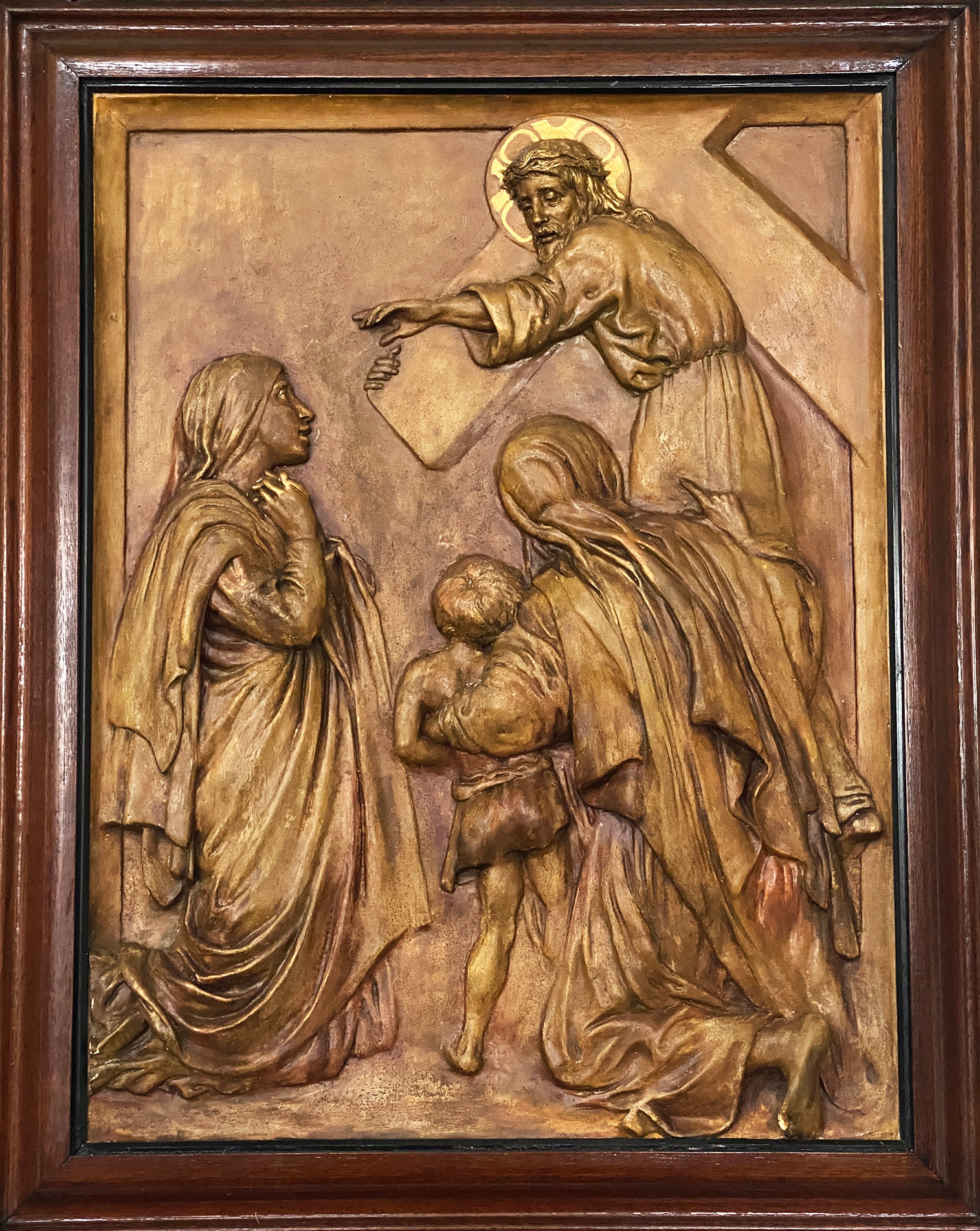 Eighth station of the cross