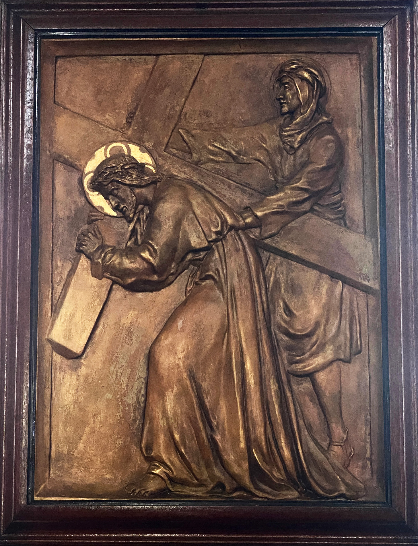 Fifth station of the cross