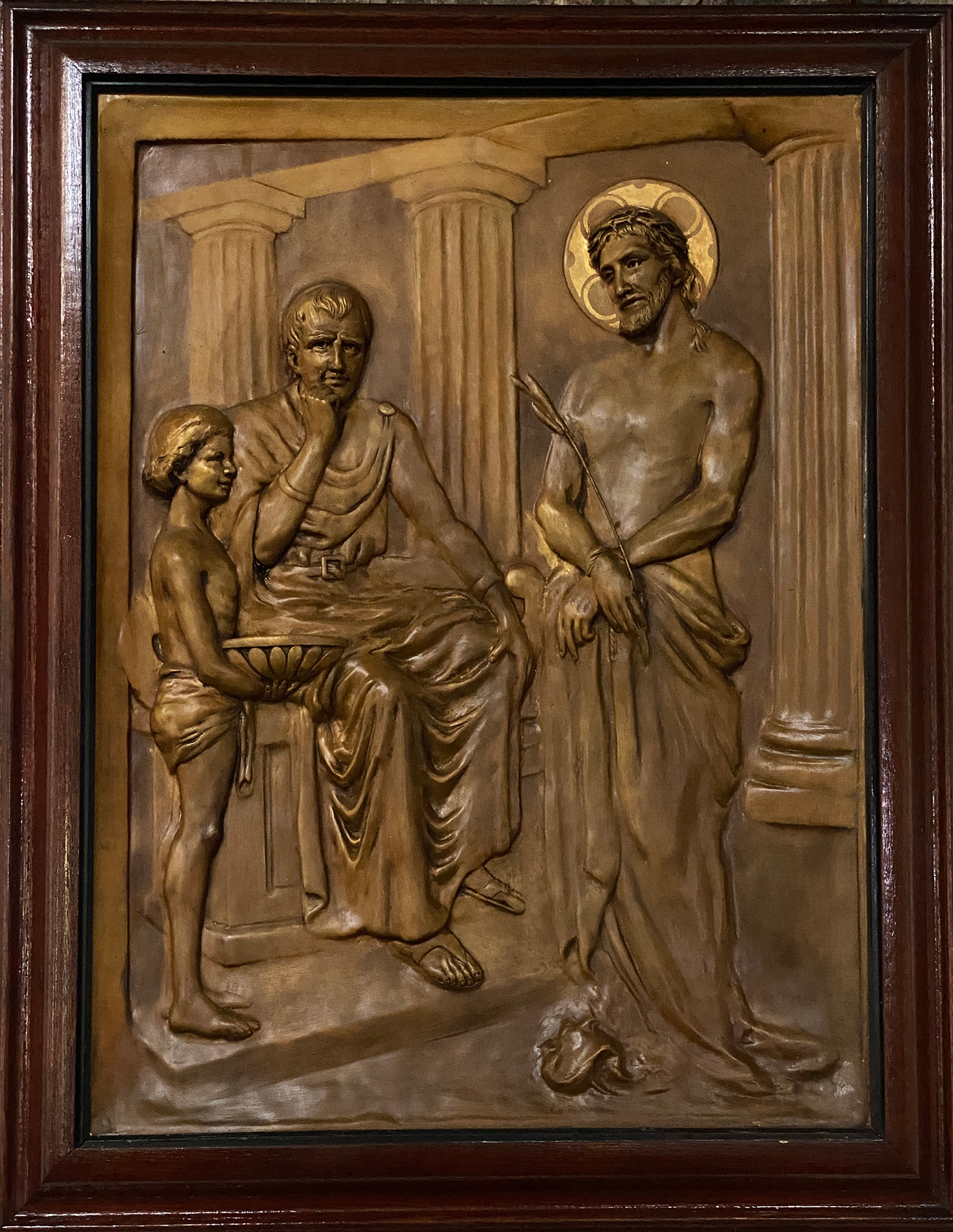 First station of the cross