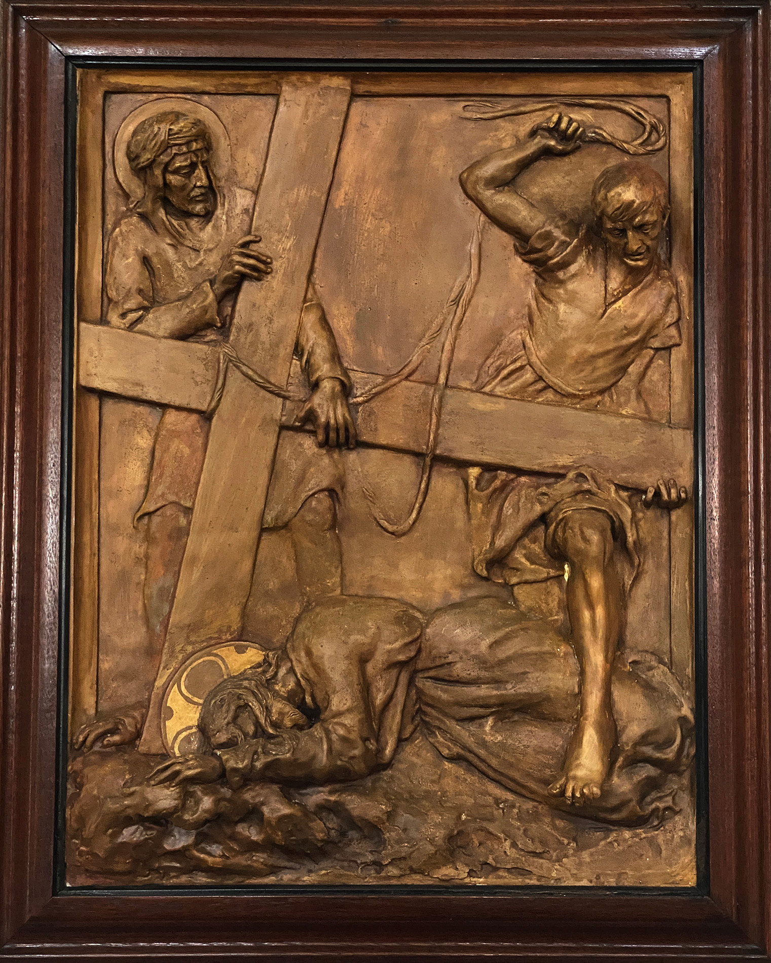 Ninth station of the cross