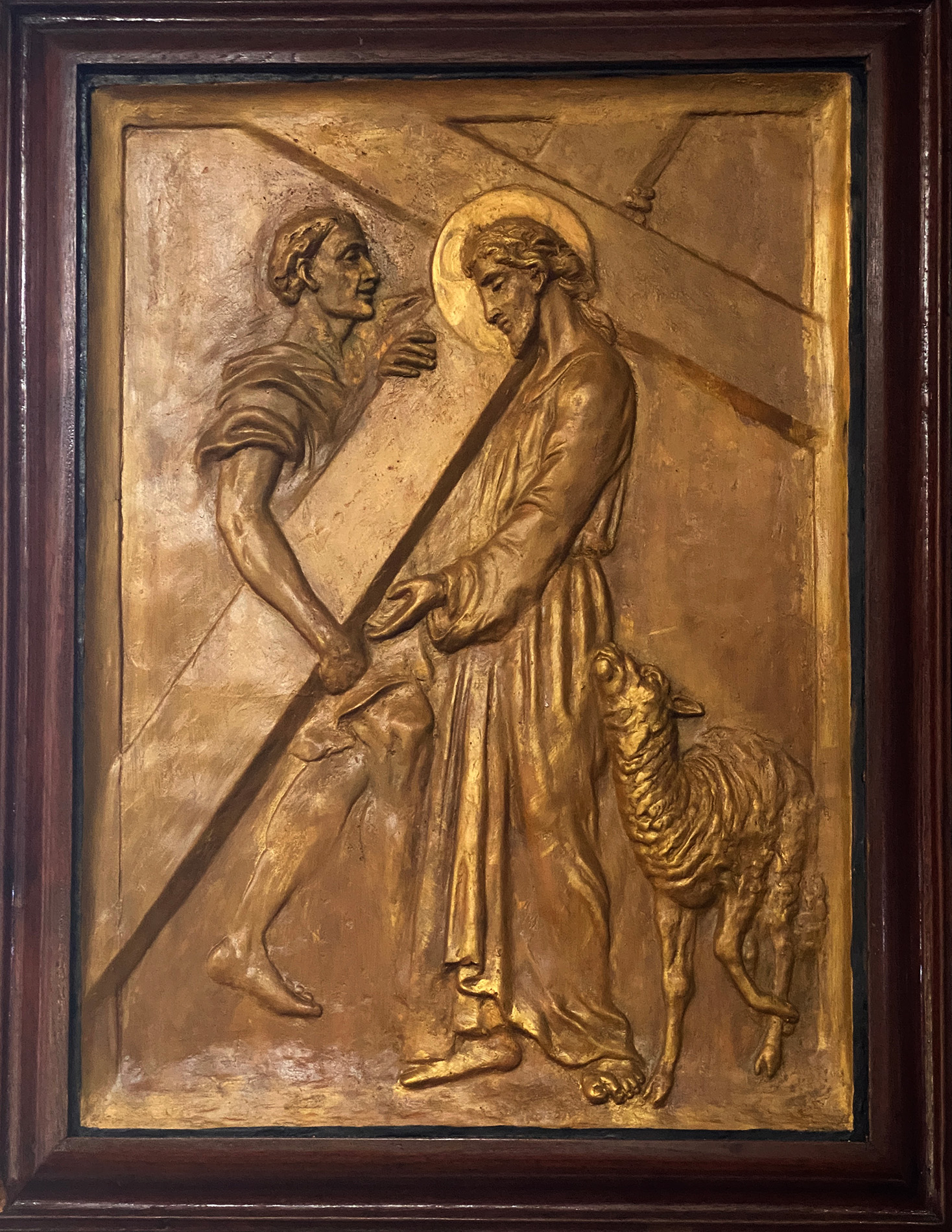 Second station of the cross