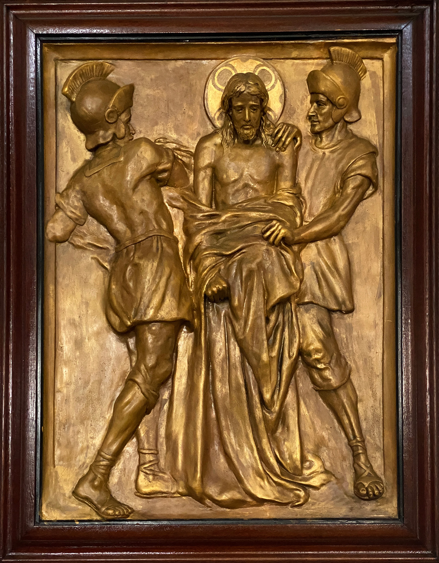 Tenth station of the cross