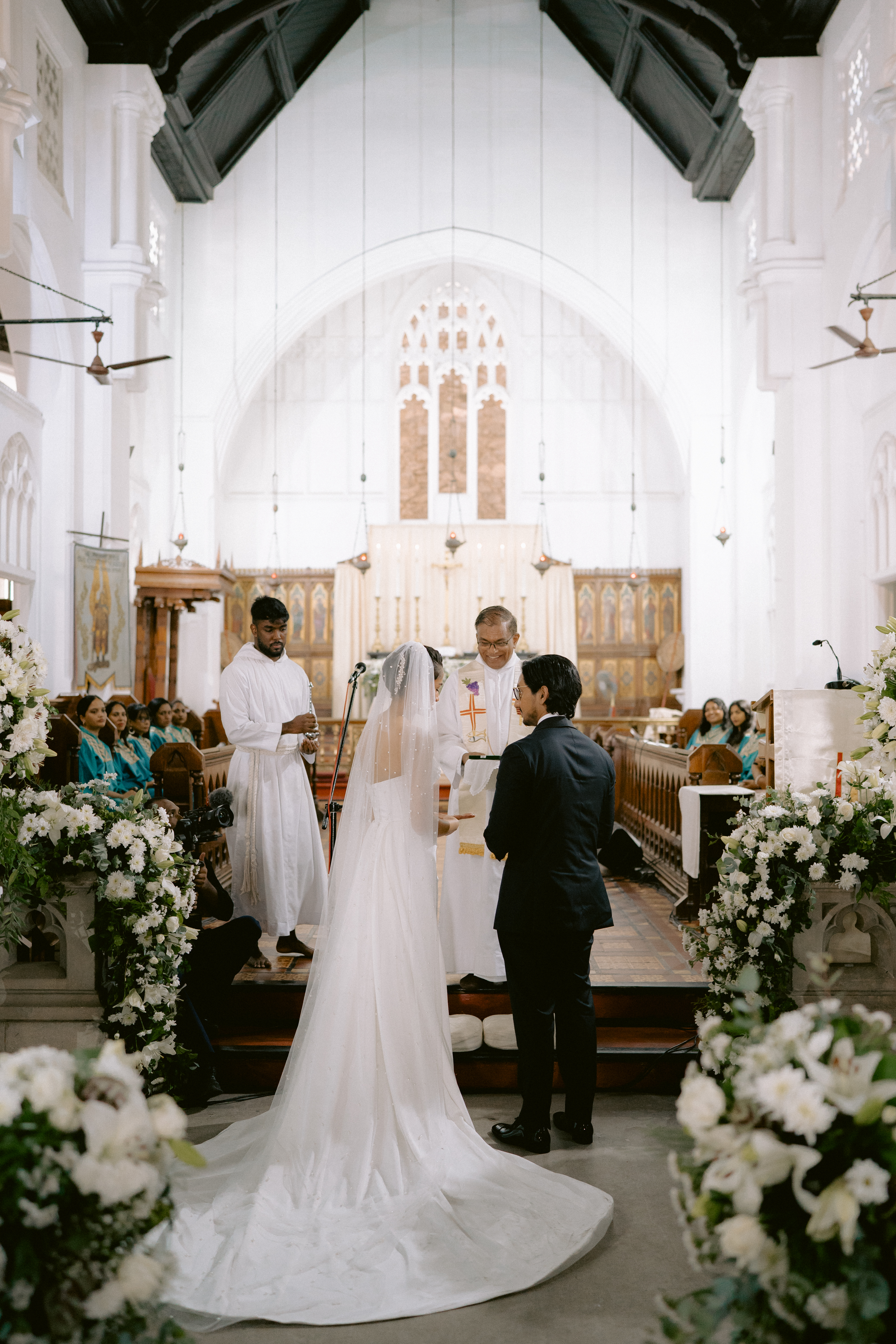 Wedding at St. Michael's